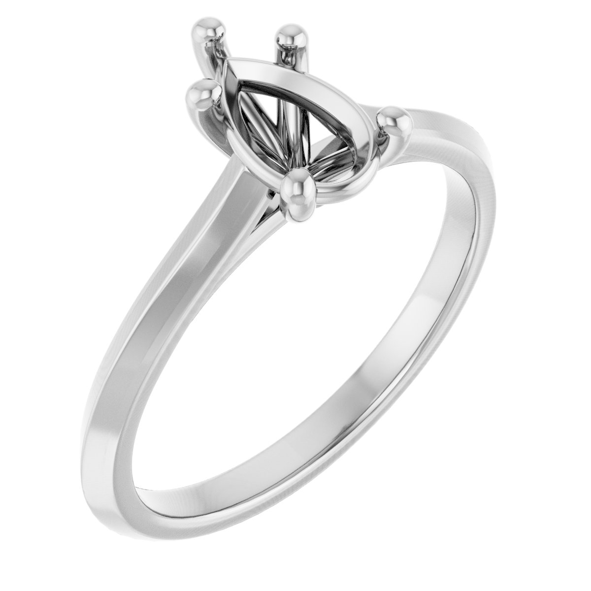 Claw-Prong Engagement Ring