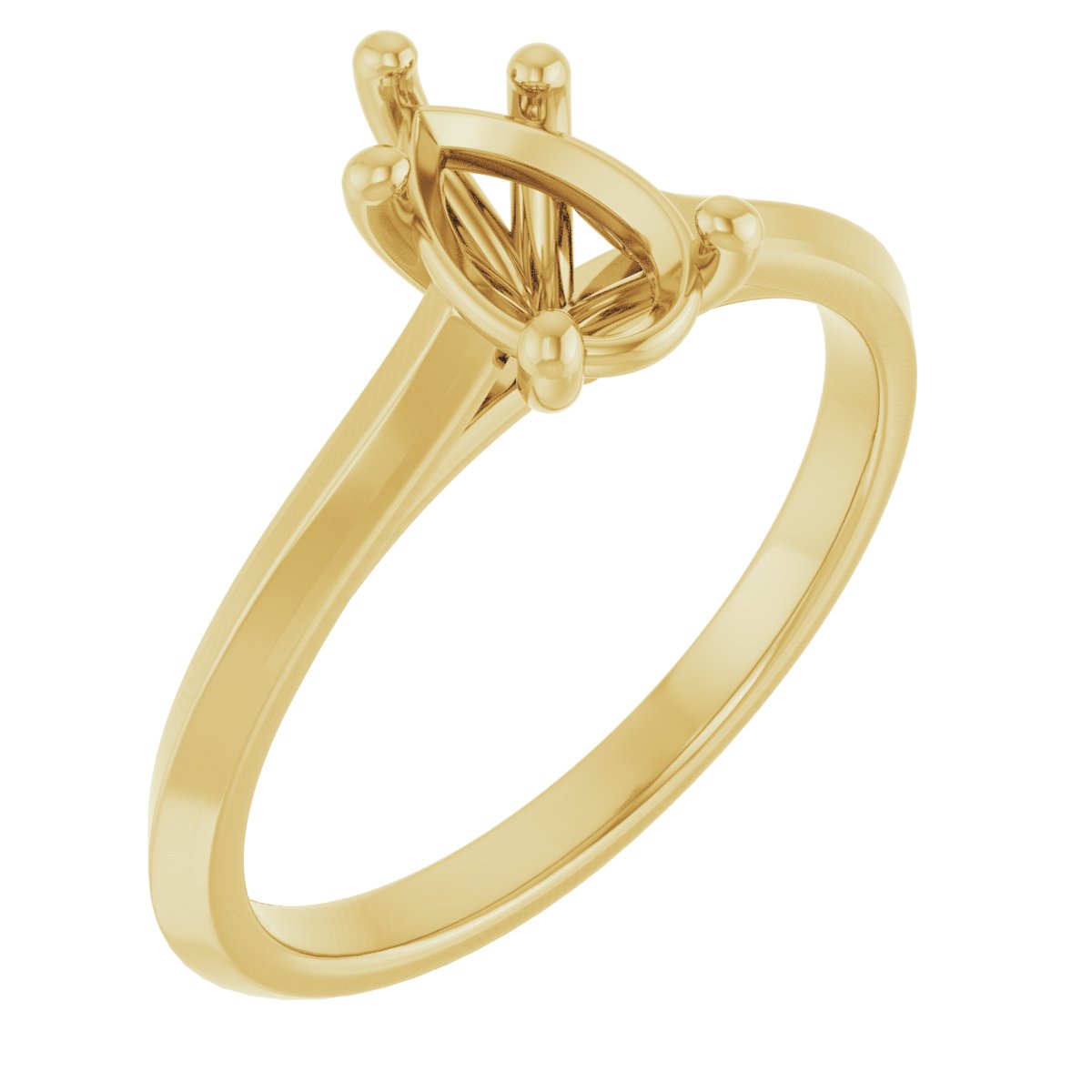 Claw-Prong Engagement Ring