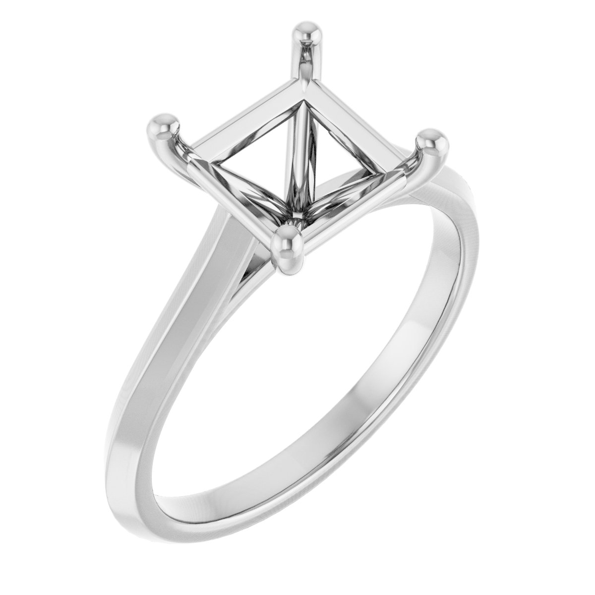 Claw-Prong Engagement Ring