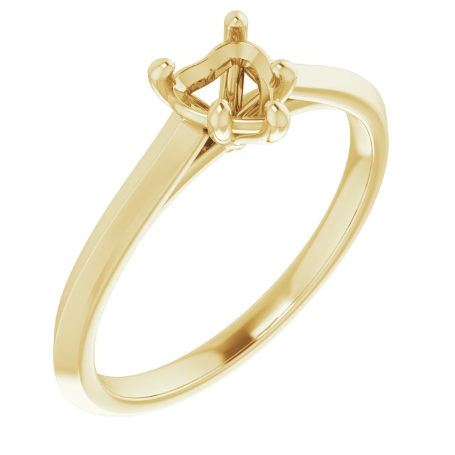 Claw-Prong Engagement Ring