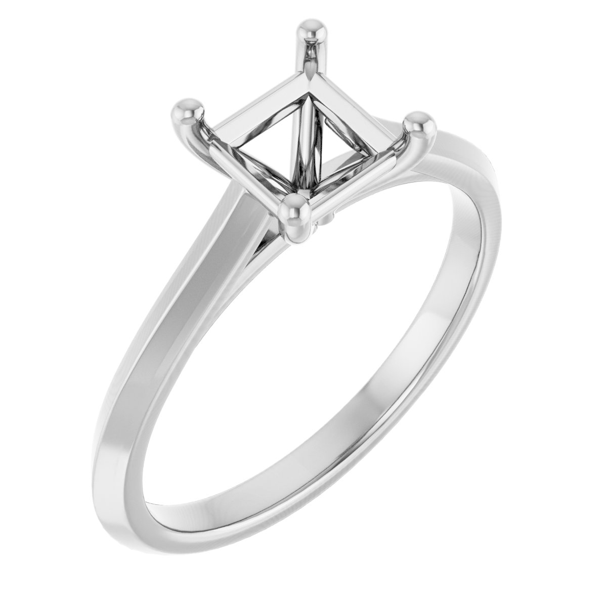 Claw-Prong Engagement Ring
