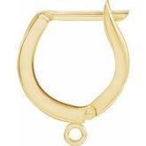 Click-In Lever Back Earring Top 