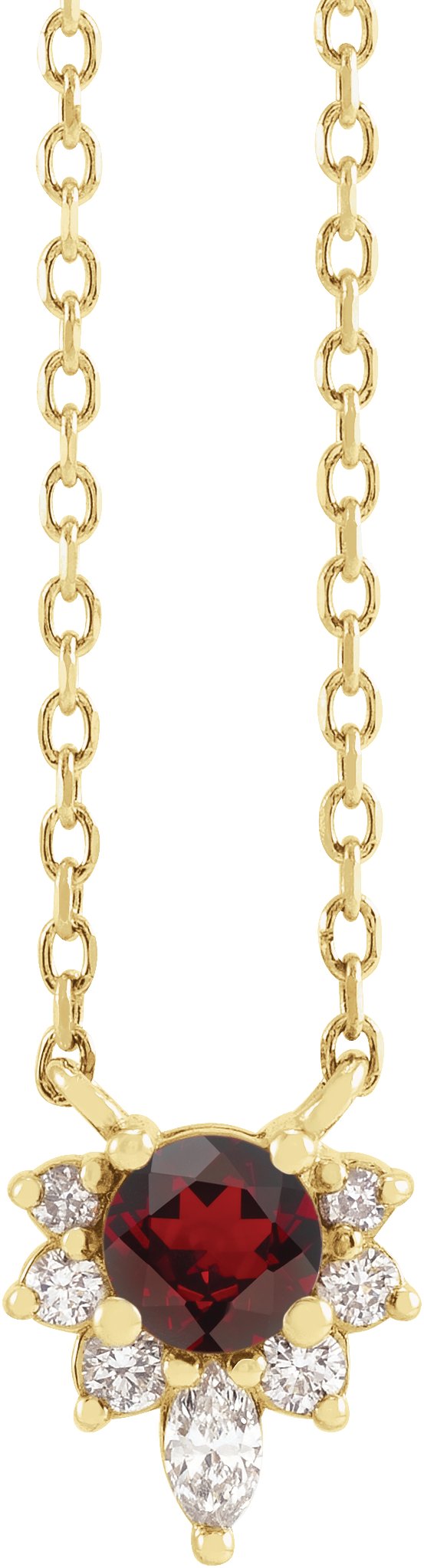 Accented Necklace or Center
