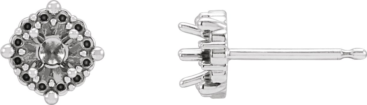 Halo-Style Earrings