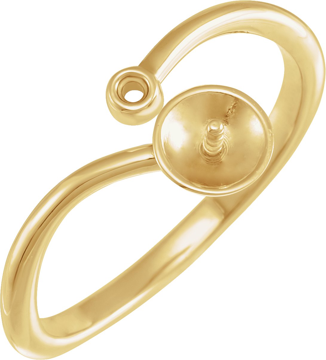Freeform Pearl Ring