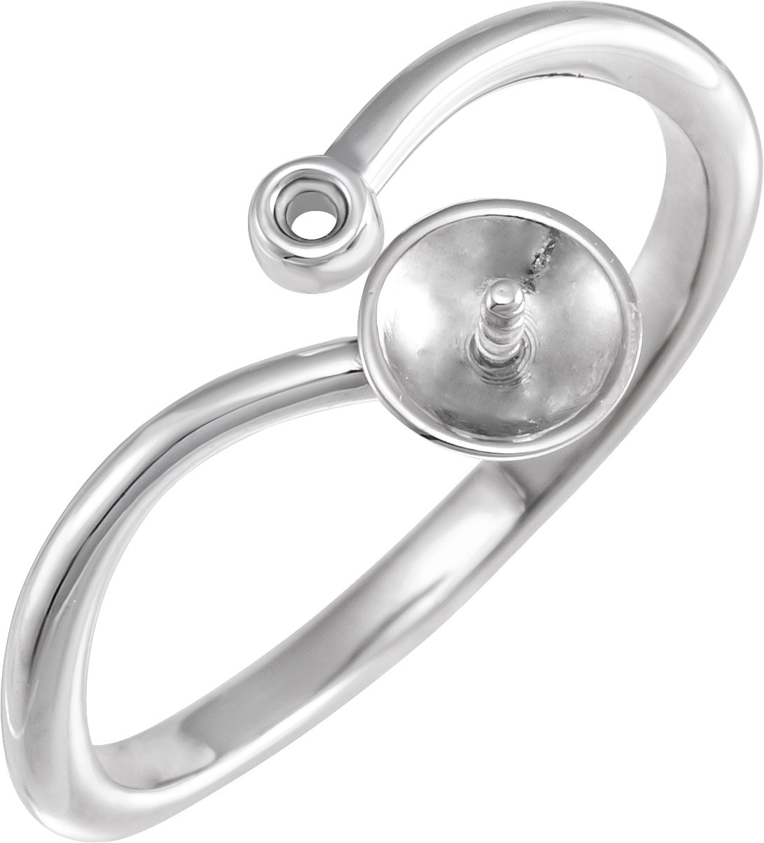 Freeform Pearl Ring
