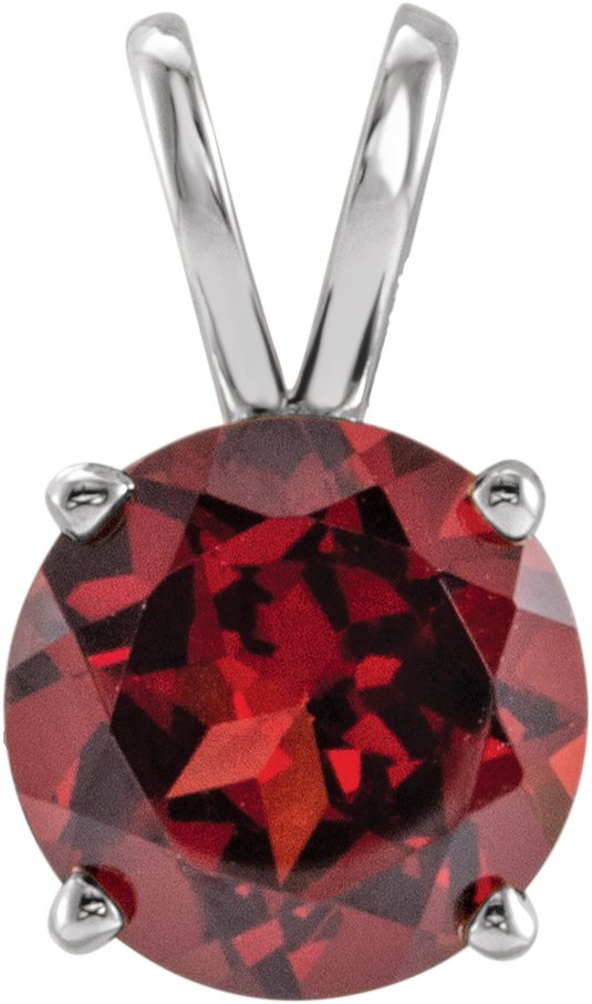 Round 4-Prong Lightweight Pendant