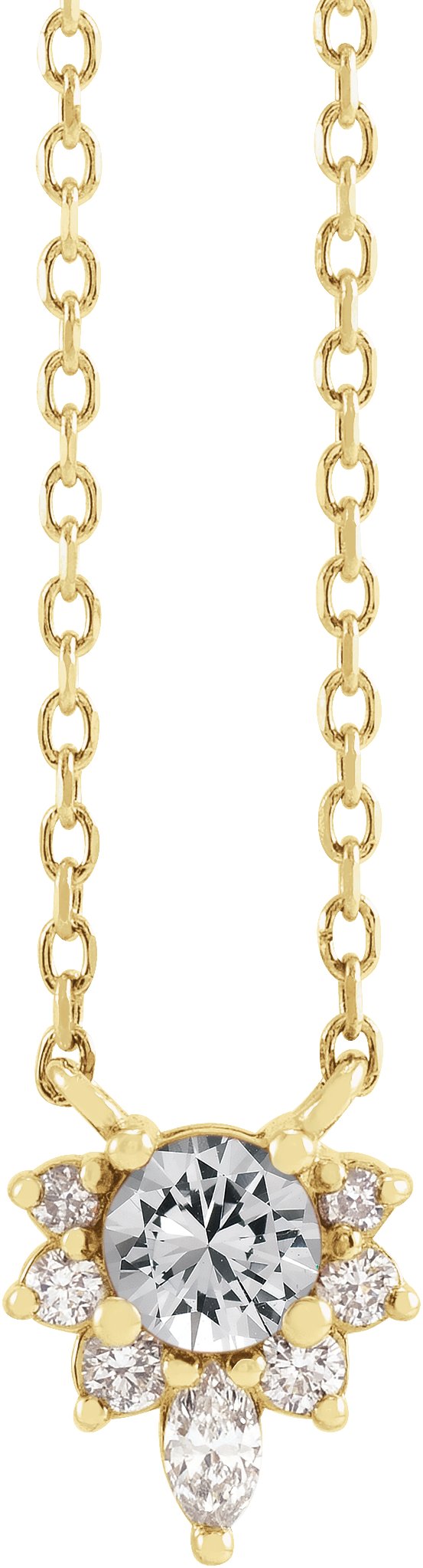 Accented Necklace or Center