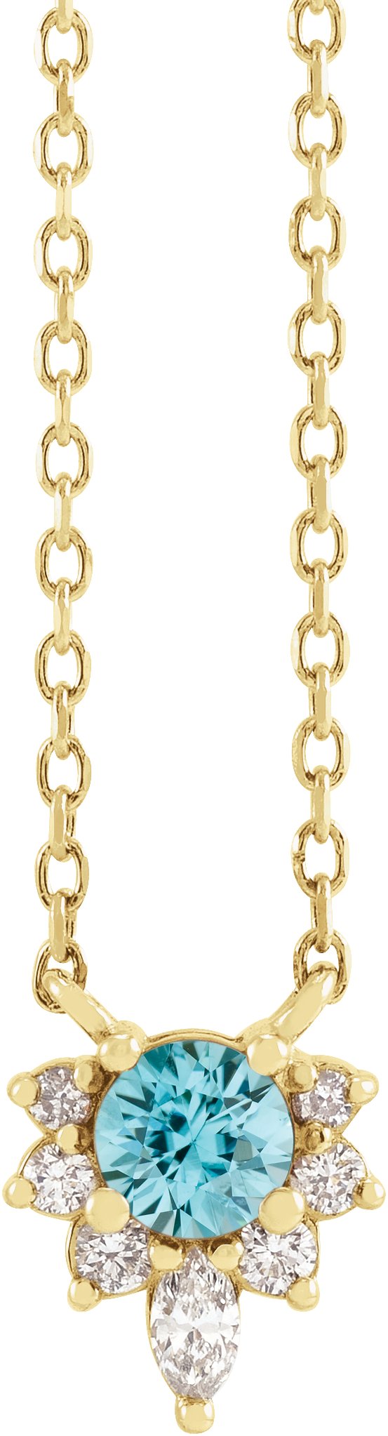 Accented Necklace or Center