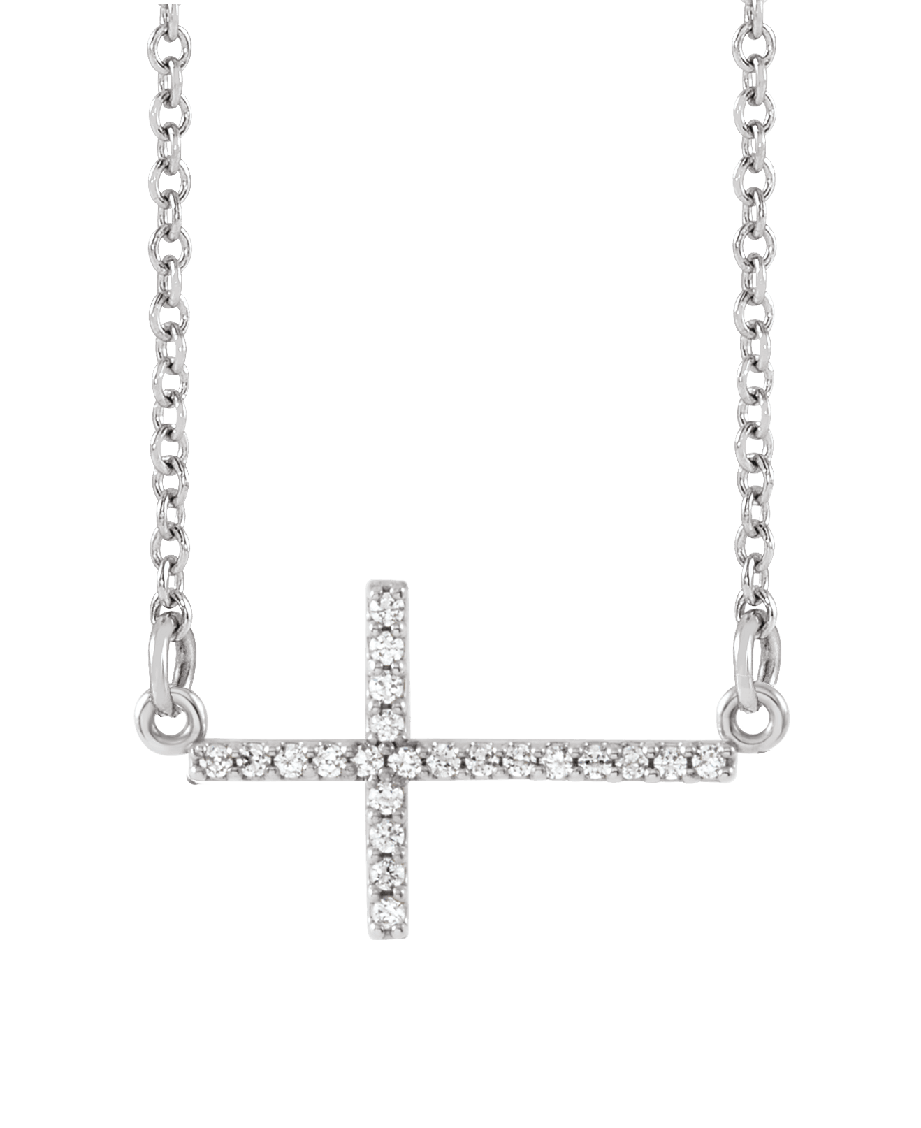 diamond sideways cross