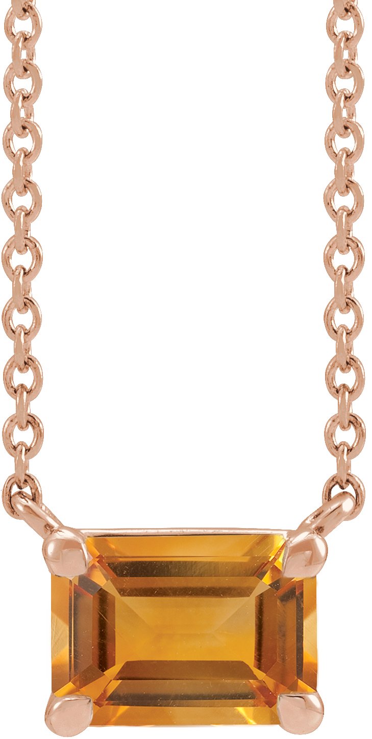 Claw-Prong Solitaire Necklace or Center
