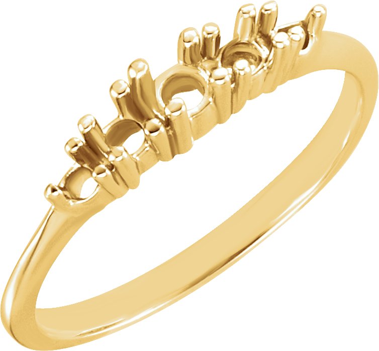 Five-Stone Anniversary Band
