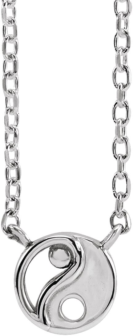 Yin Yang Necklace or Center