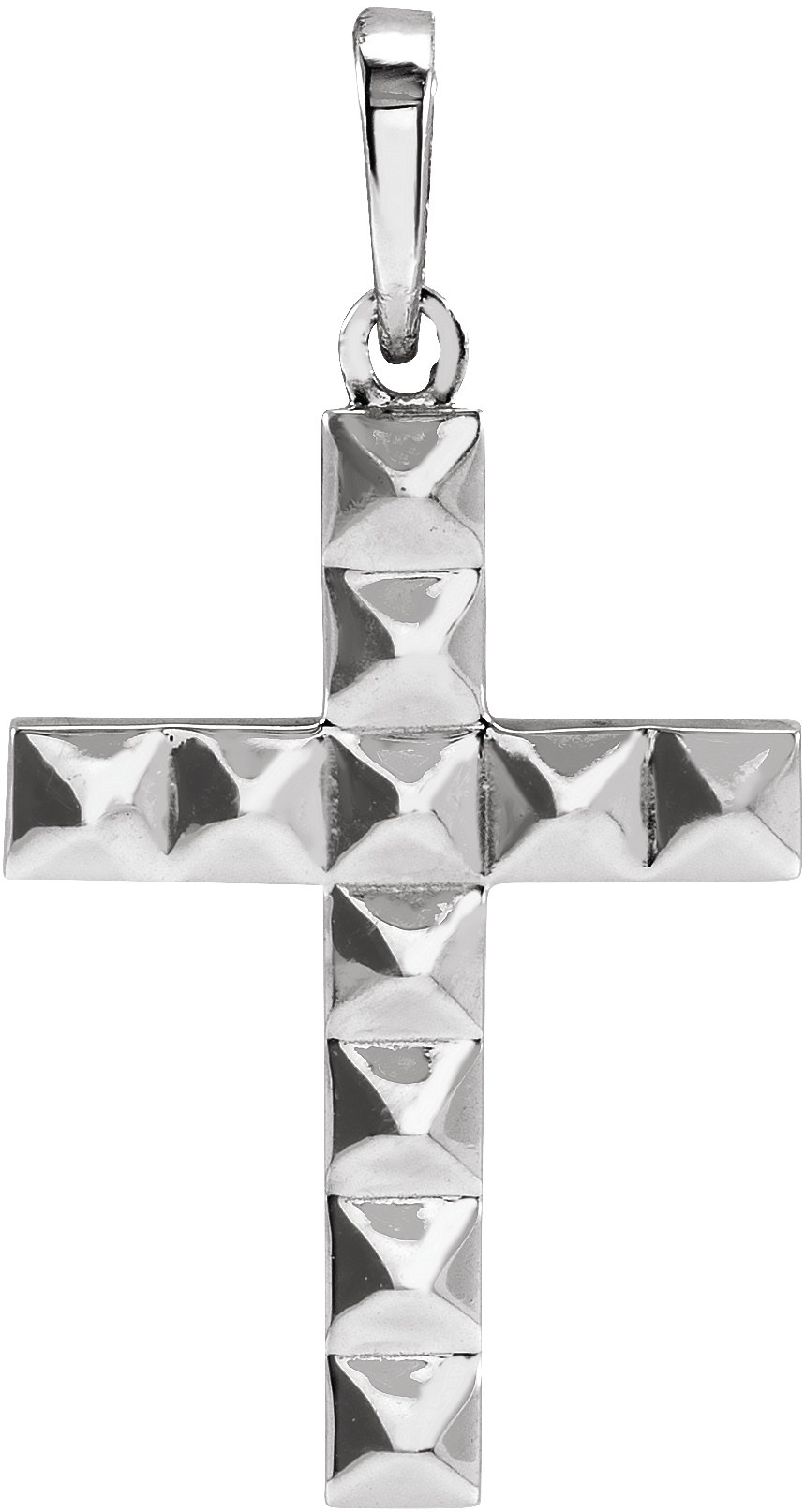 Pyramid Cross Necklace or Pendant