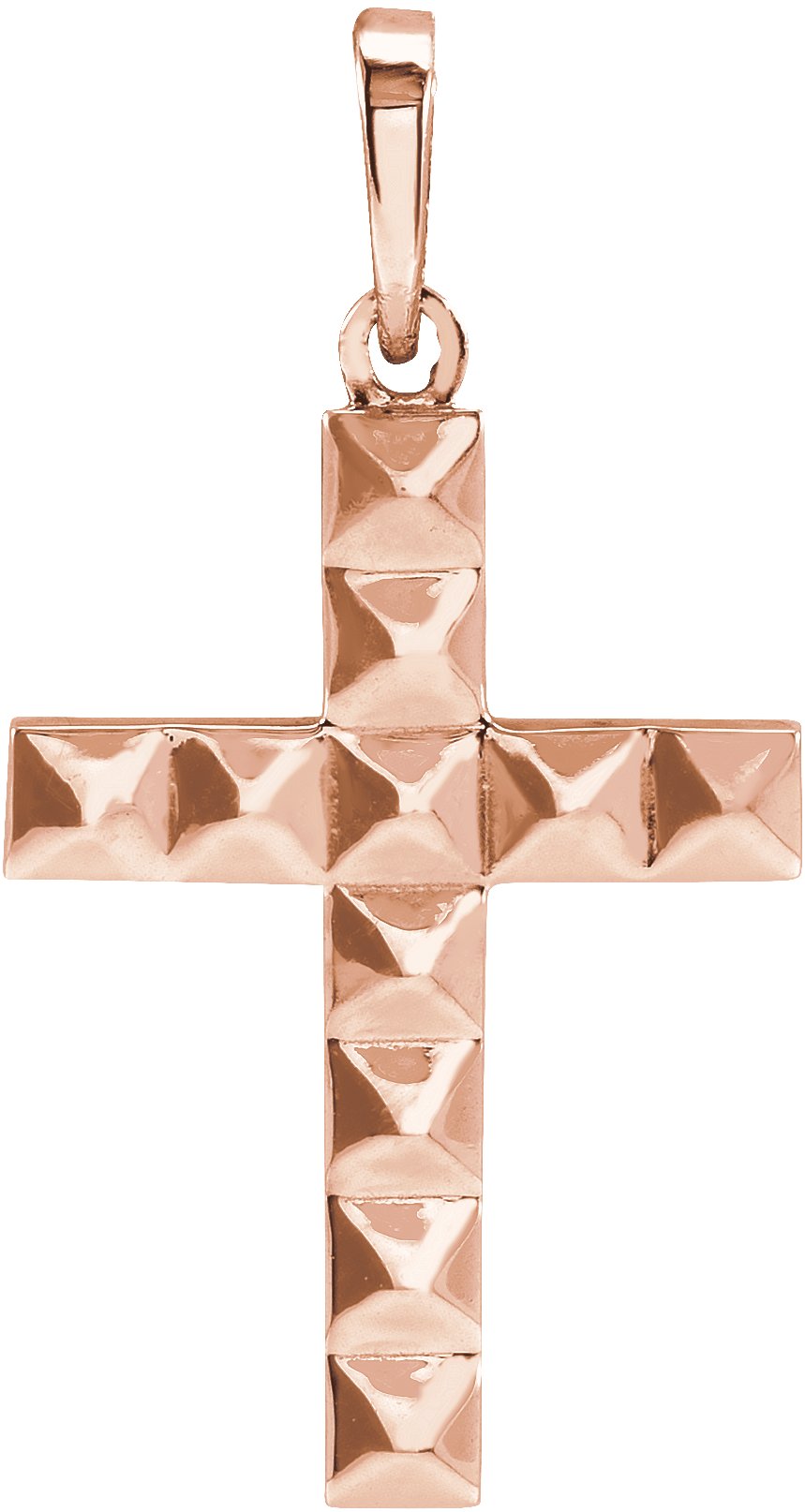 Pyramid Cross Necklace or Pendant