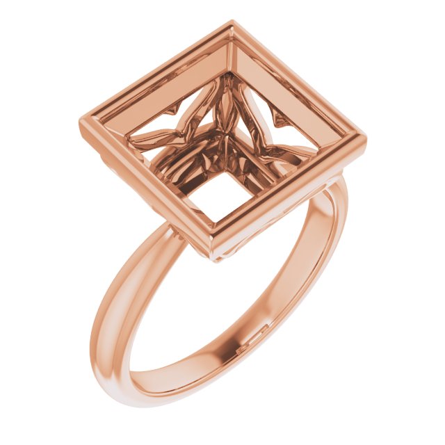 Bezel-Set Solitaire Ring