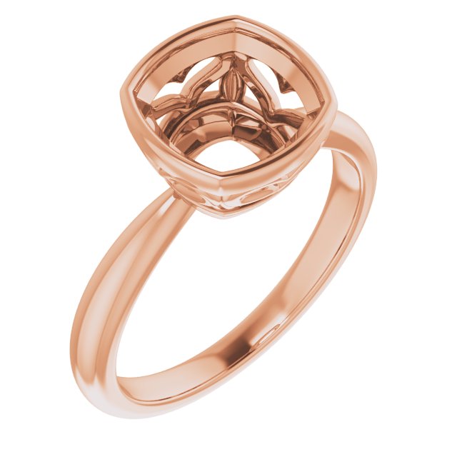 Bezel-Set Solitaire Ring