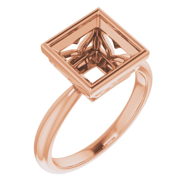 Bezel-Set Solitaire Ring