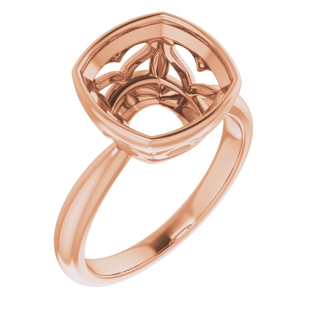 Bezel-Set Solitaire Ring