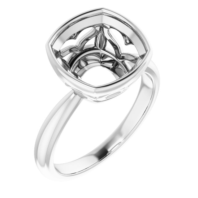 Bezel-Set Solitaire Ring