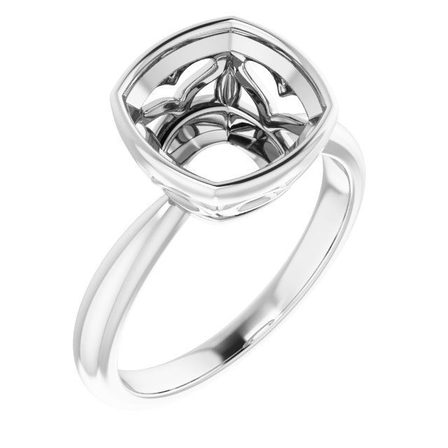 Bezel-Set Solitaire Ring