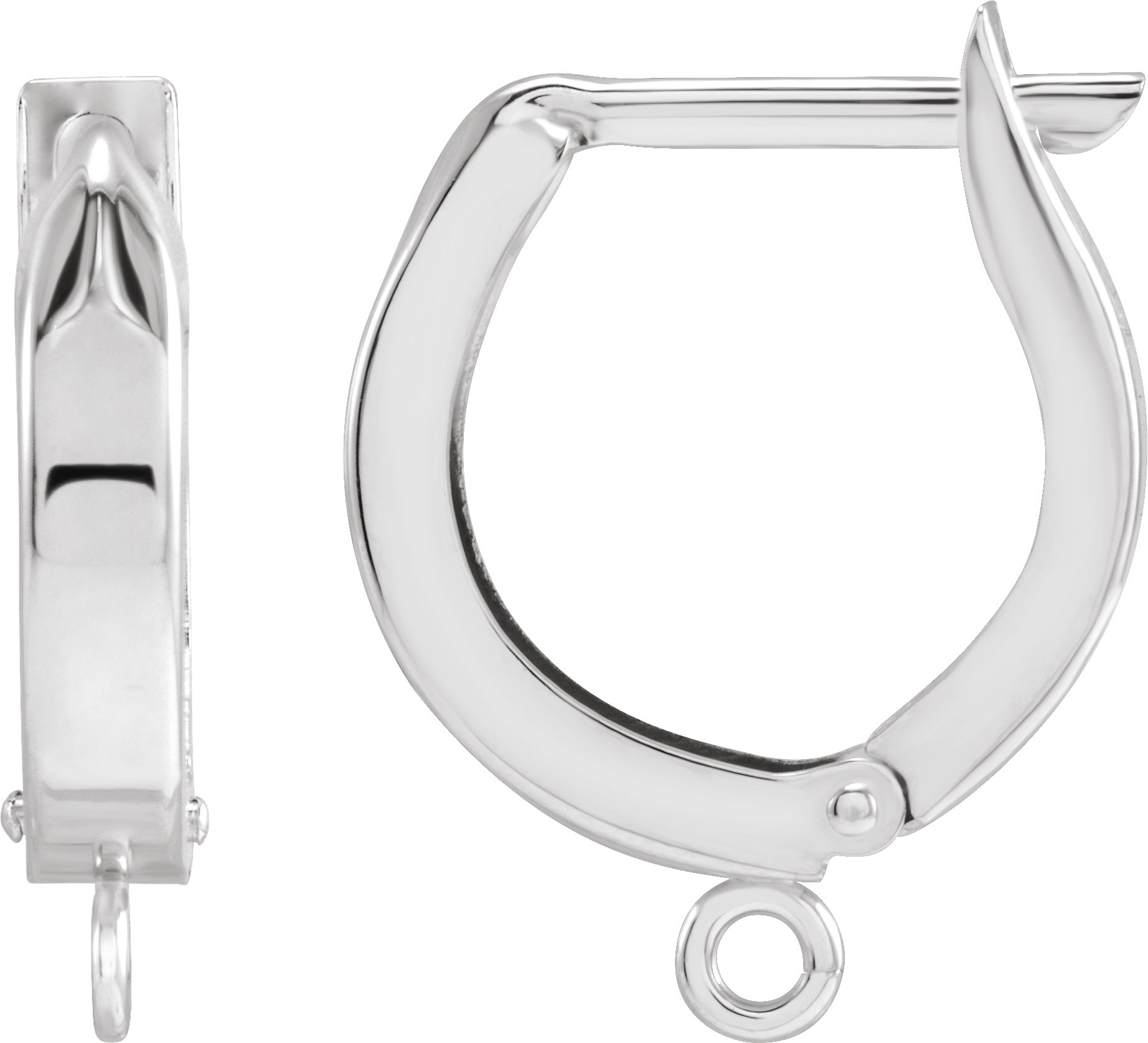 Click-In Lever Back Earring Top