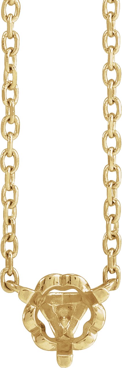 Solitaire Necklace or Center