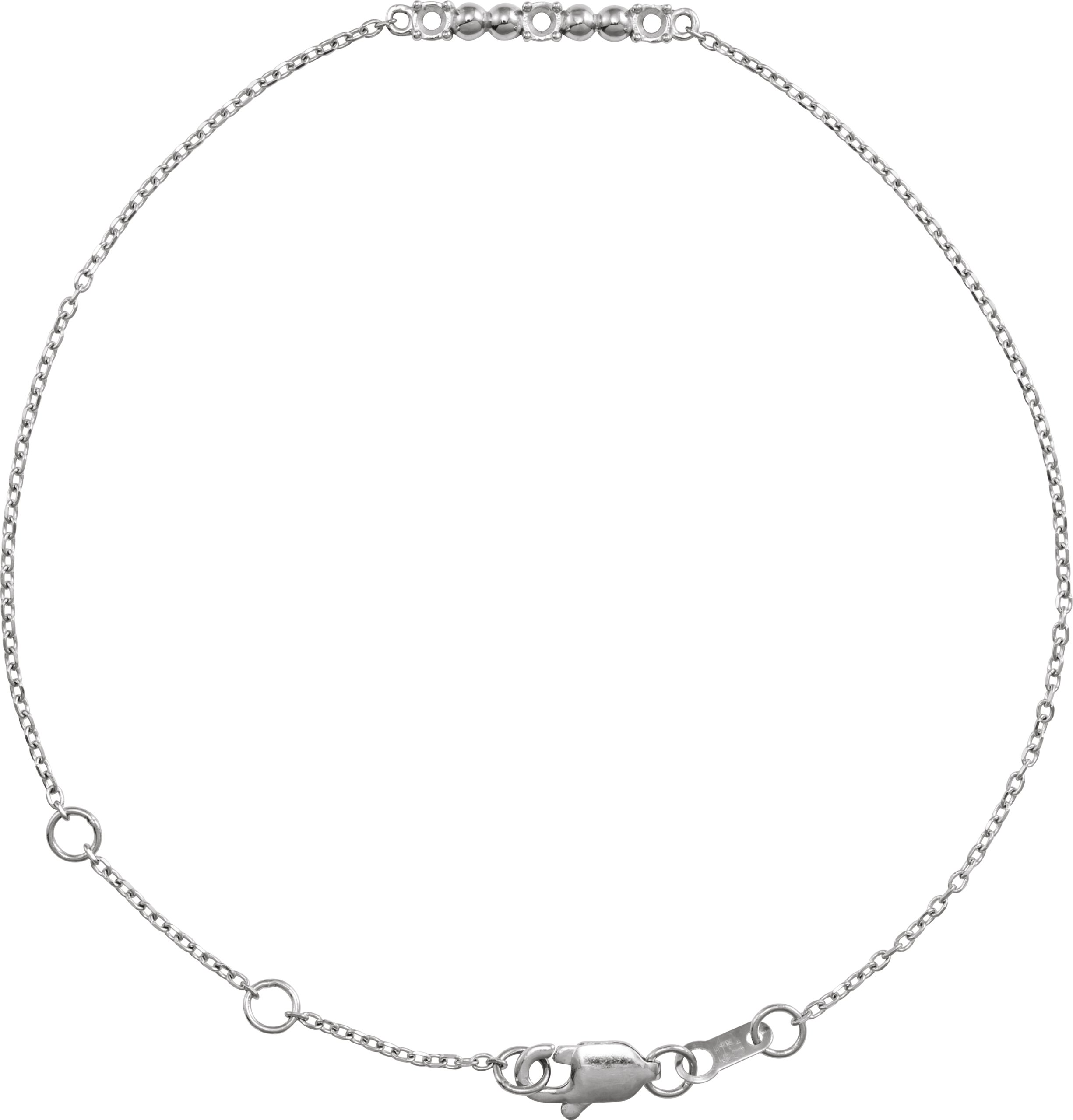 Beaded Bar Bracelet