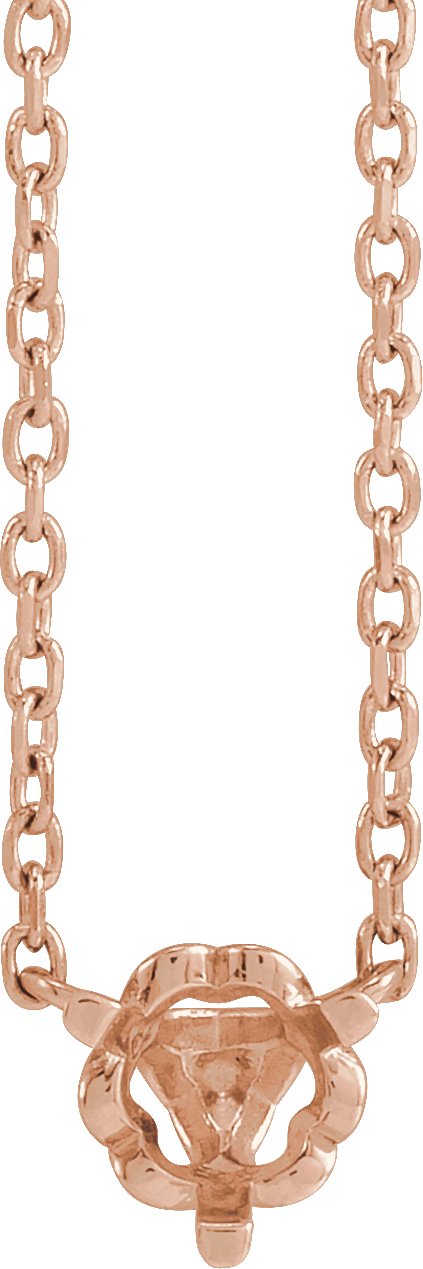 Solitaire Necklace or Center