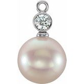 Accented Pearl Dangle