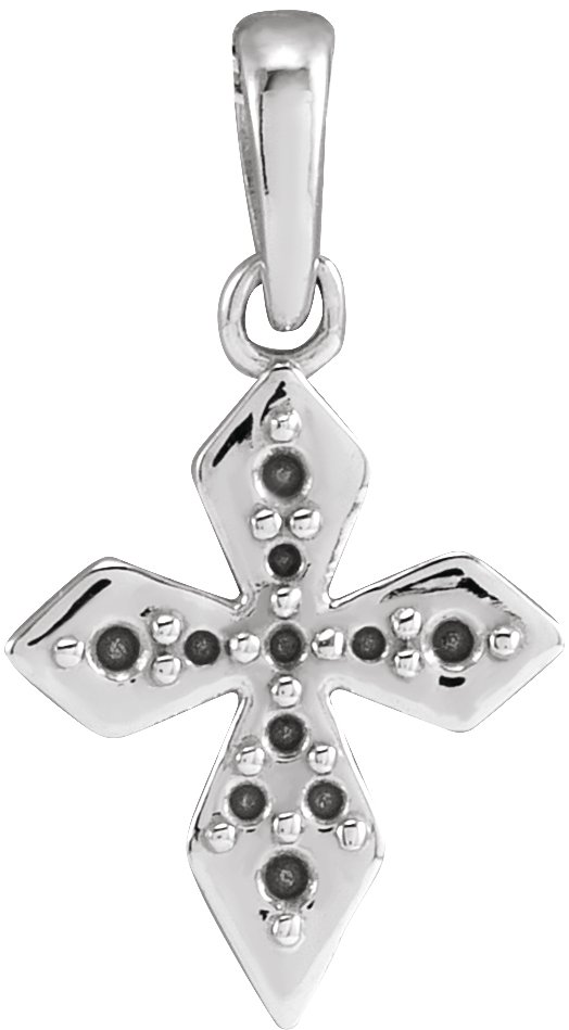 Petite Cross Necklace or Pendant