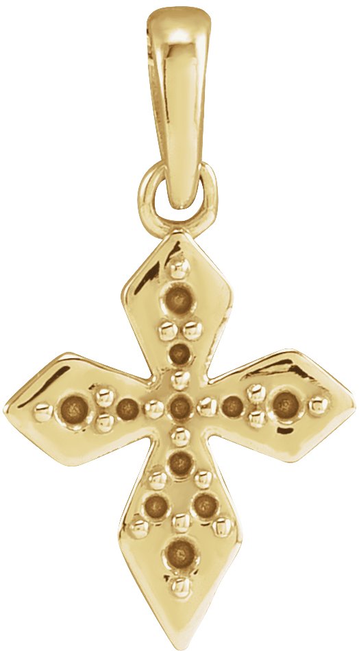 Petite Cross Necklace or Pendant