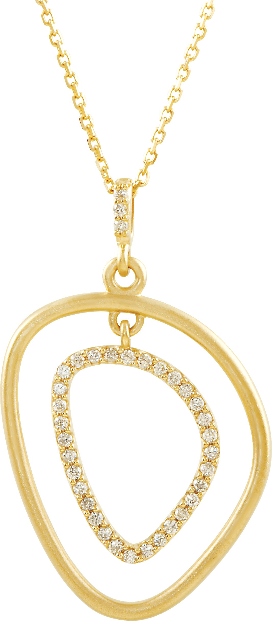 Open Silhouette Necklace or Pendant