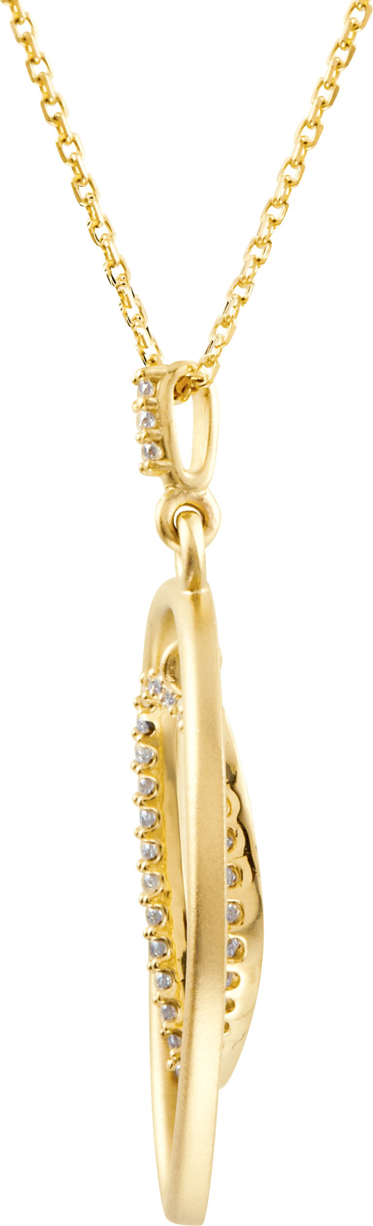 Alternative view of Open Silhouette Necklace or Pendant