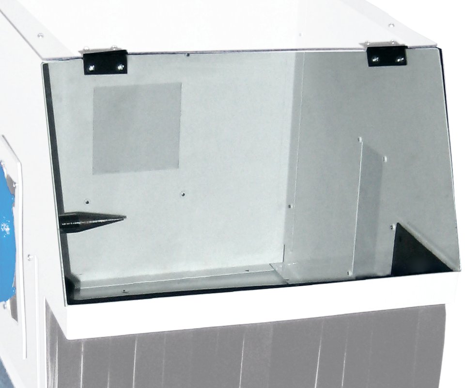 Viewing Door for use with Quatro Polishing Machines