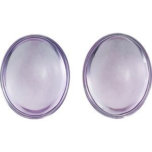 Natural Double Sided Cabochon Amethyst Layout