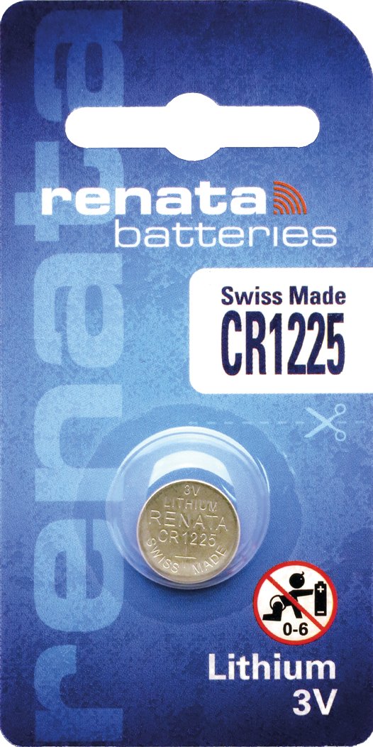 Renata® 1225 Lithium Watch Batteries