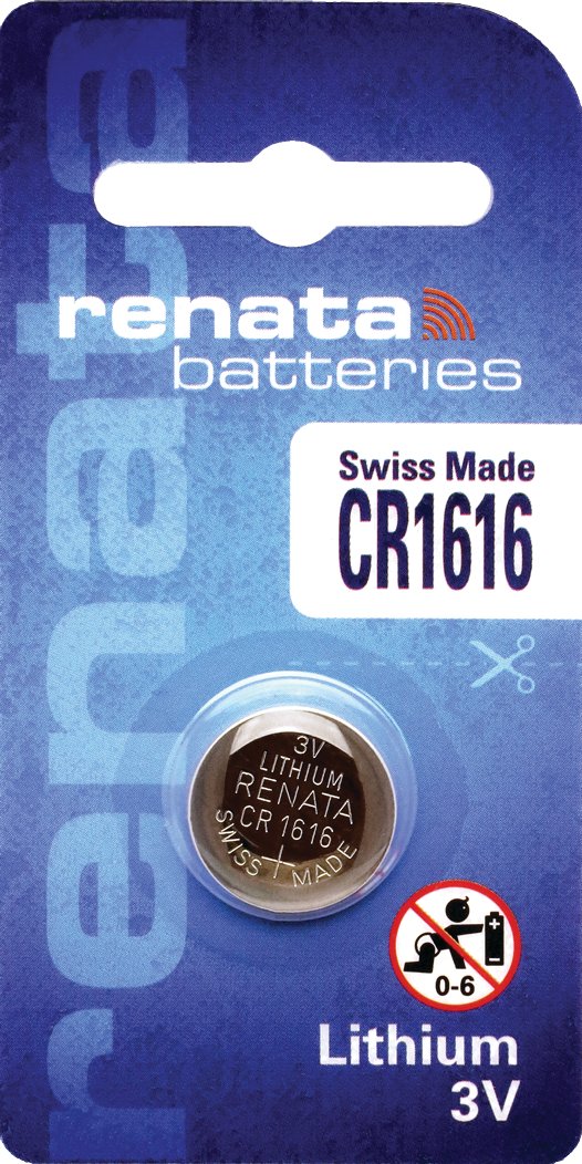 Renata® 1616 Lithium Watch Batteries