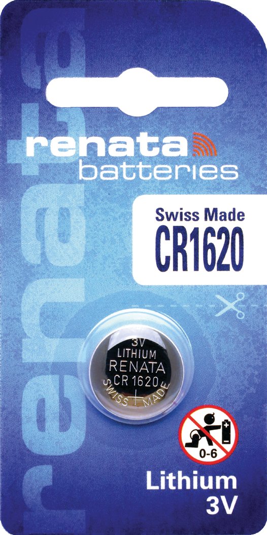 CR1620 Renata Lithium Coin Cell Battery