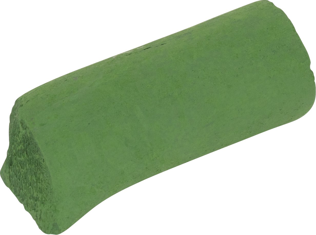 Green Polishing Rouge, Medium-Fine, Bar