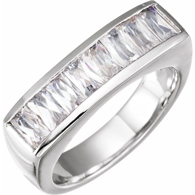 14K White 1 3/4 CTW Lab-Grown Diamond Ring