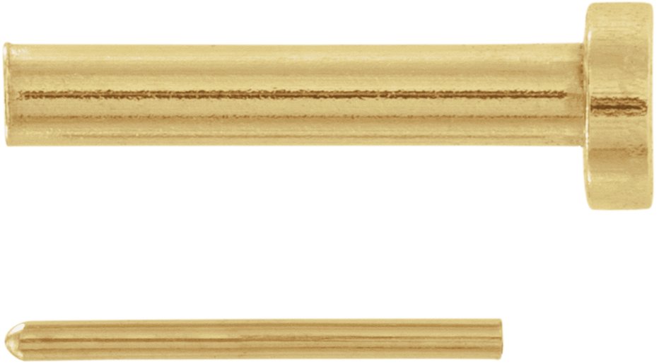 Press Fit Earring Post & Back