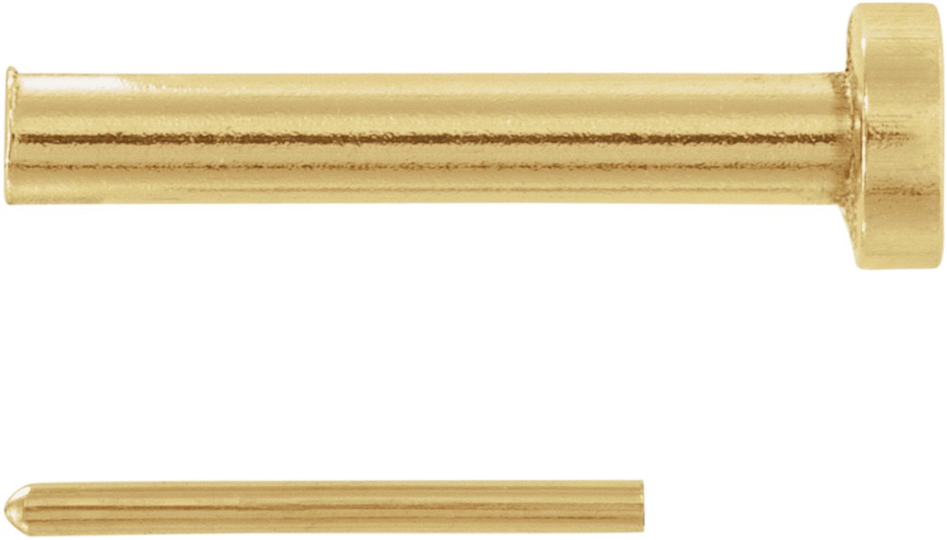 Press Fit Earring Post & Back