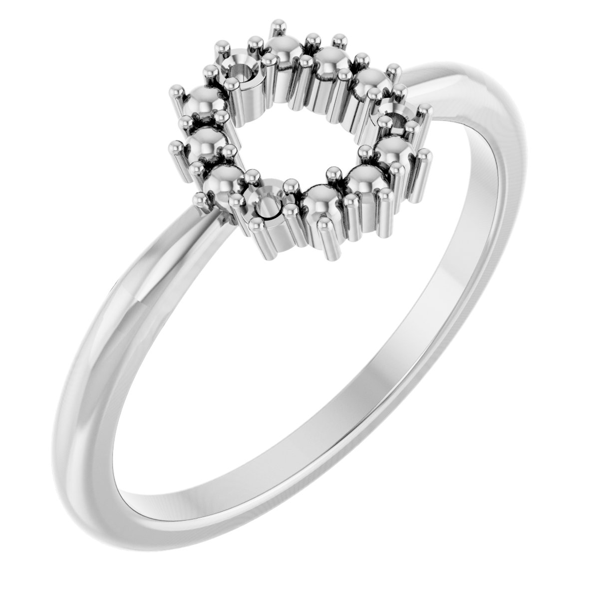 Family Beaded Circle Ring