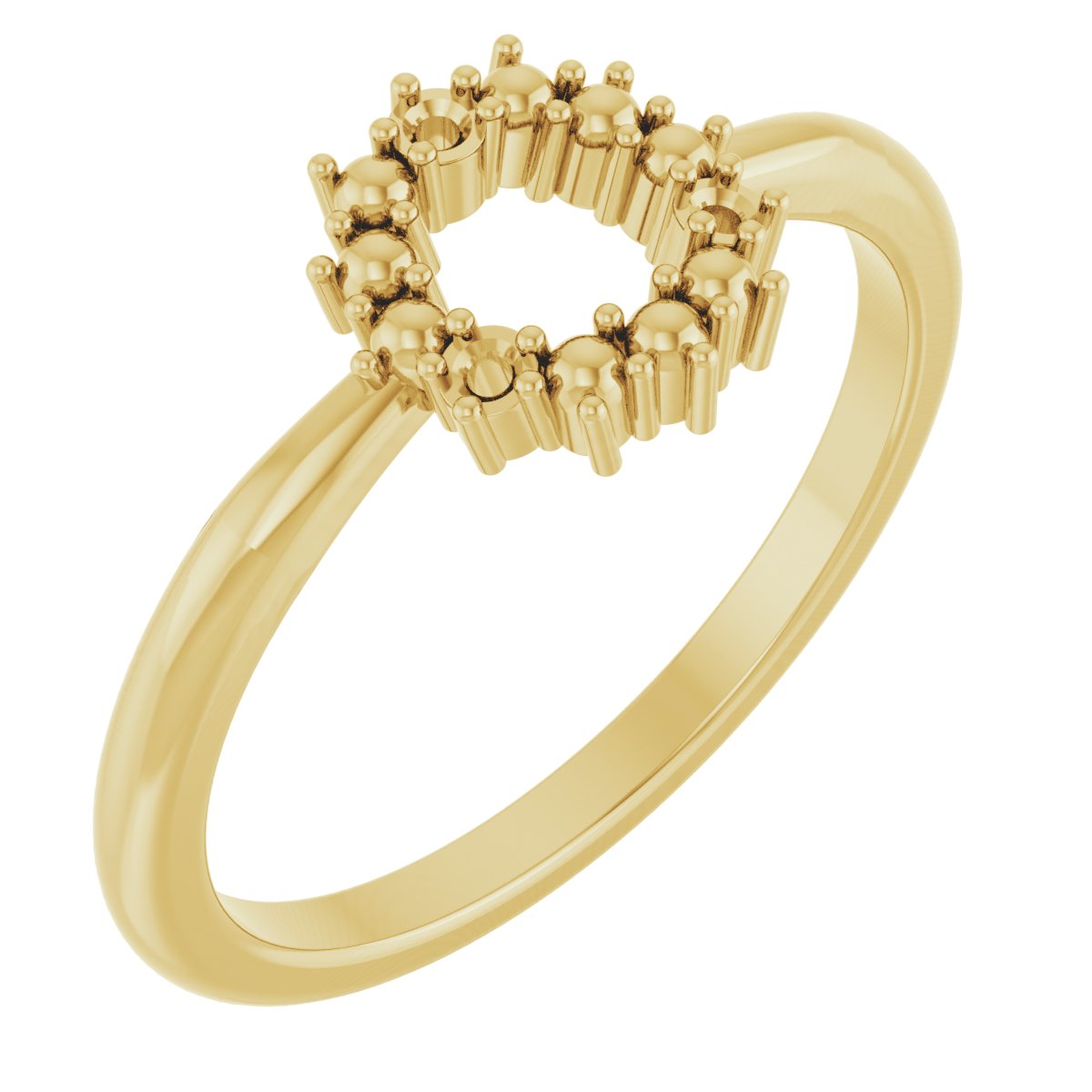 Family Beaded Circle Ring