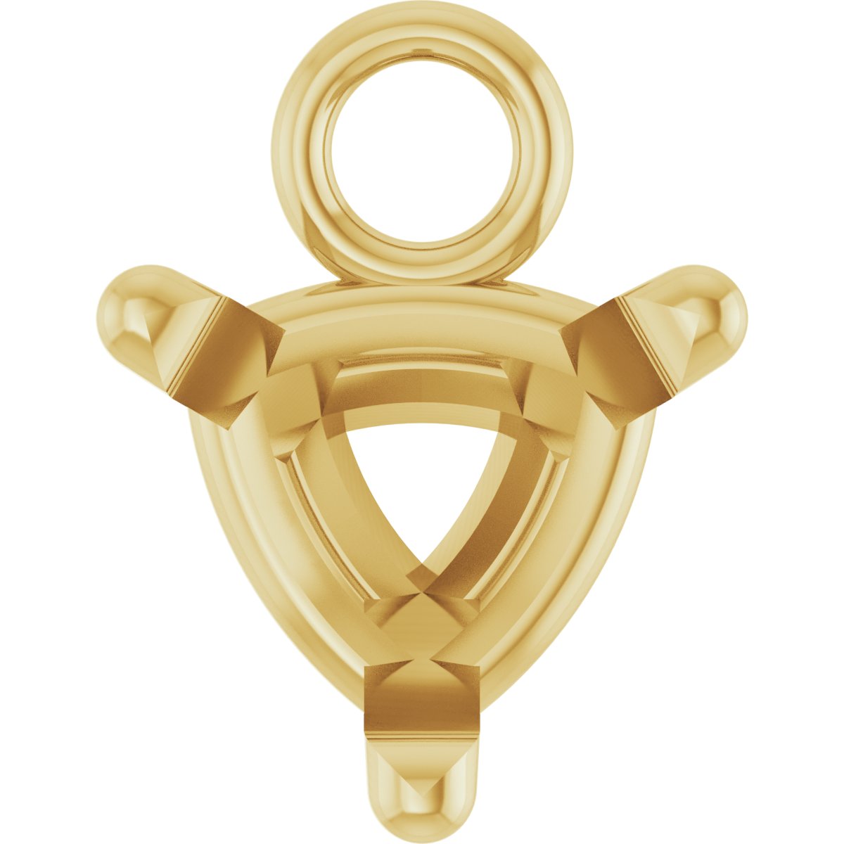 Round 4-Prong Basket Dangle