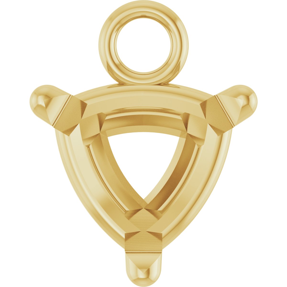 Round 4-Prong Basket Dangle