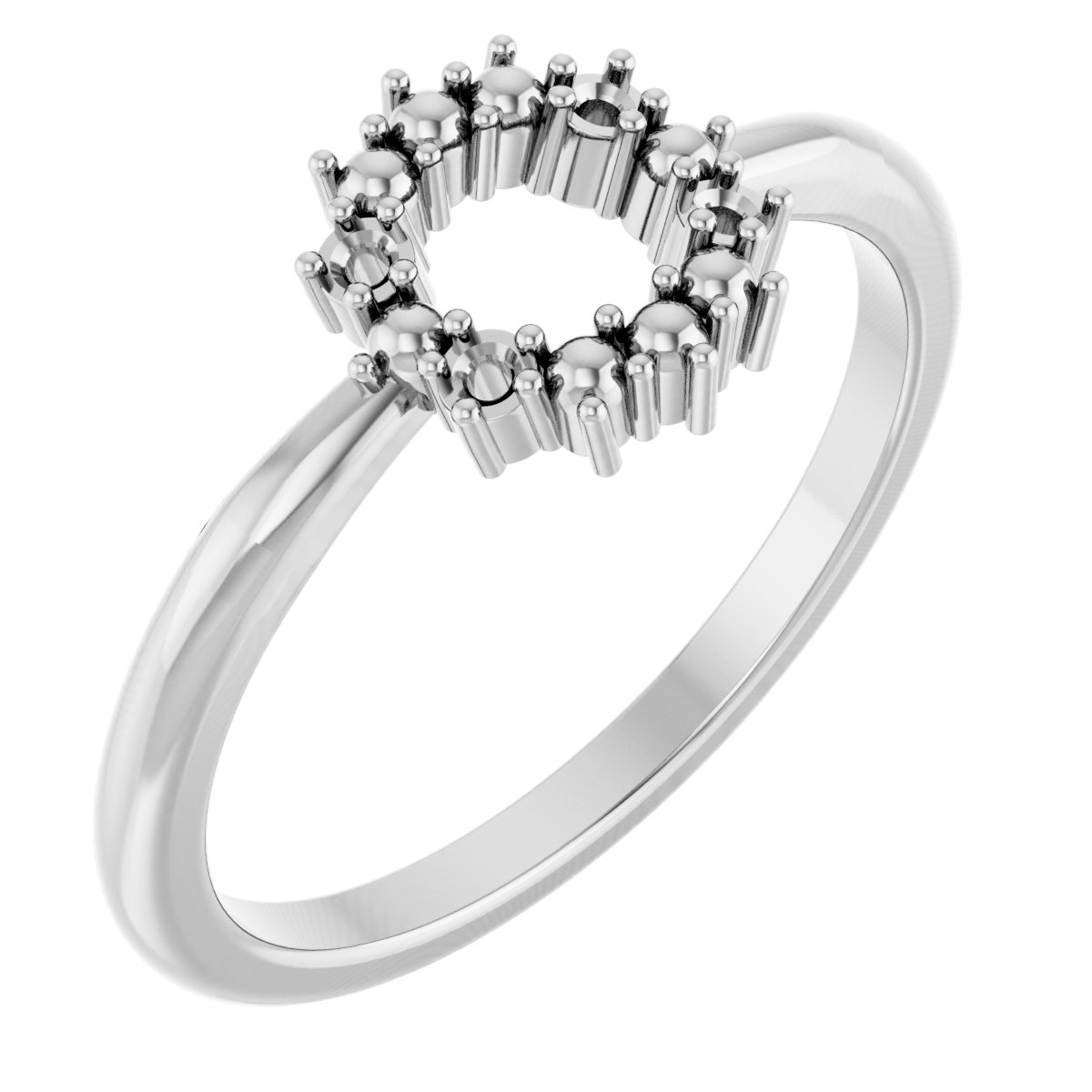 Family Beaded Circle Ring