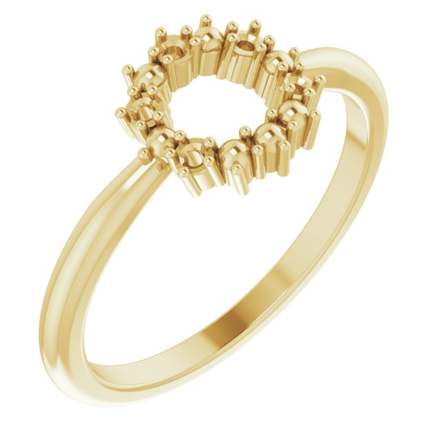 Family Beaded Circle Ring