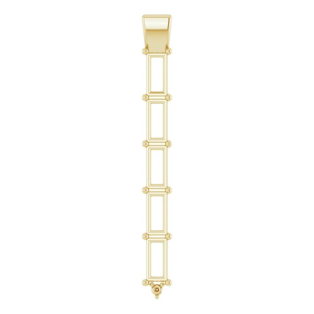 Bar Family Necklace or Pendant